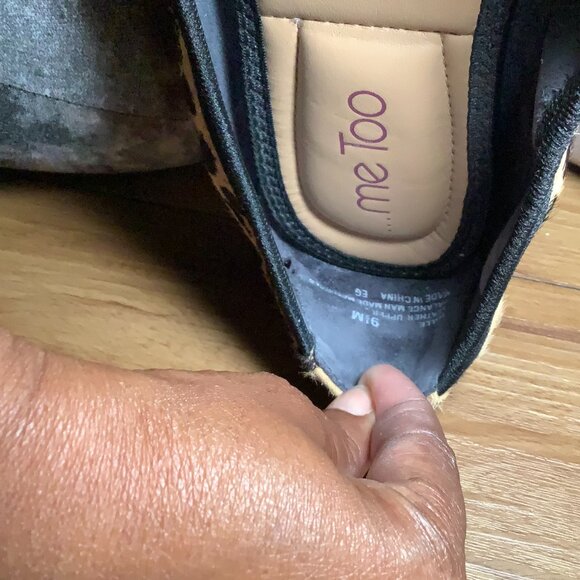 Me Too Leopard Print Women Flats - Picture 2 of 5